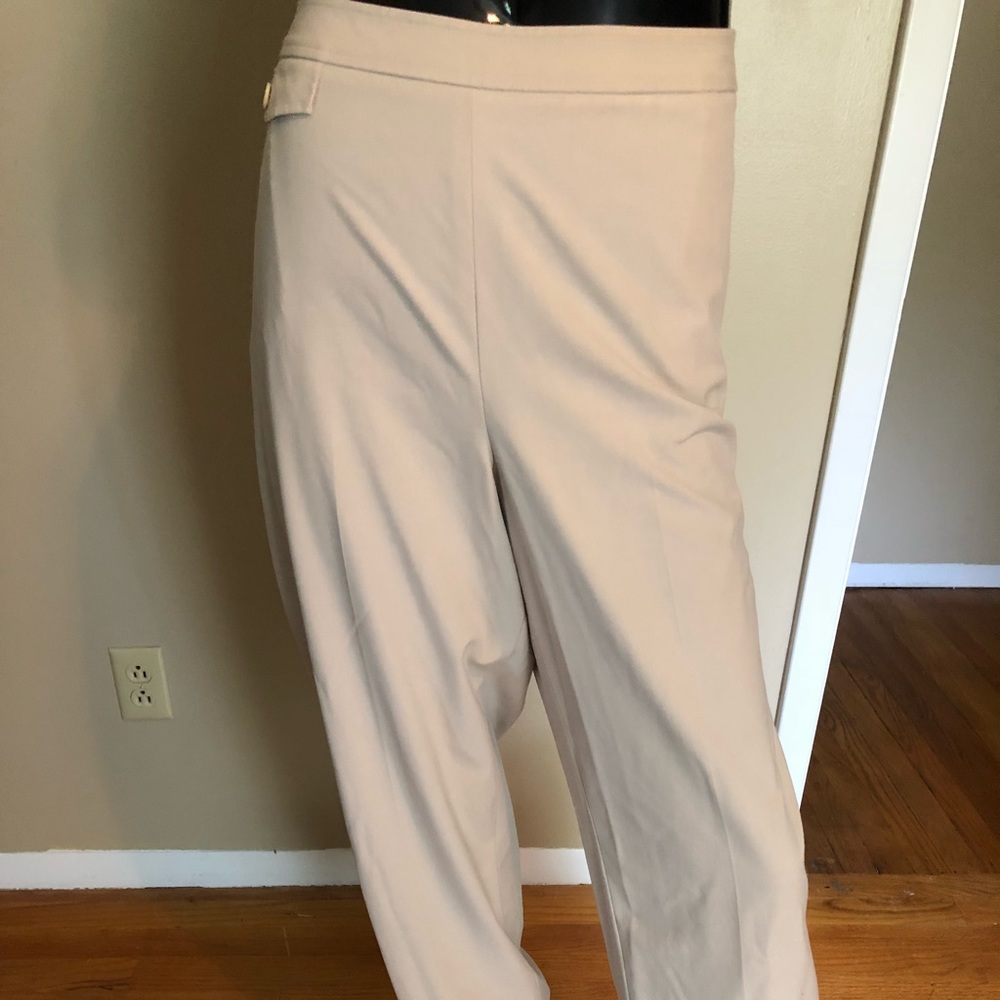 Talbots Khaki Stretch Pants, 16